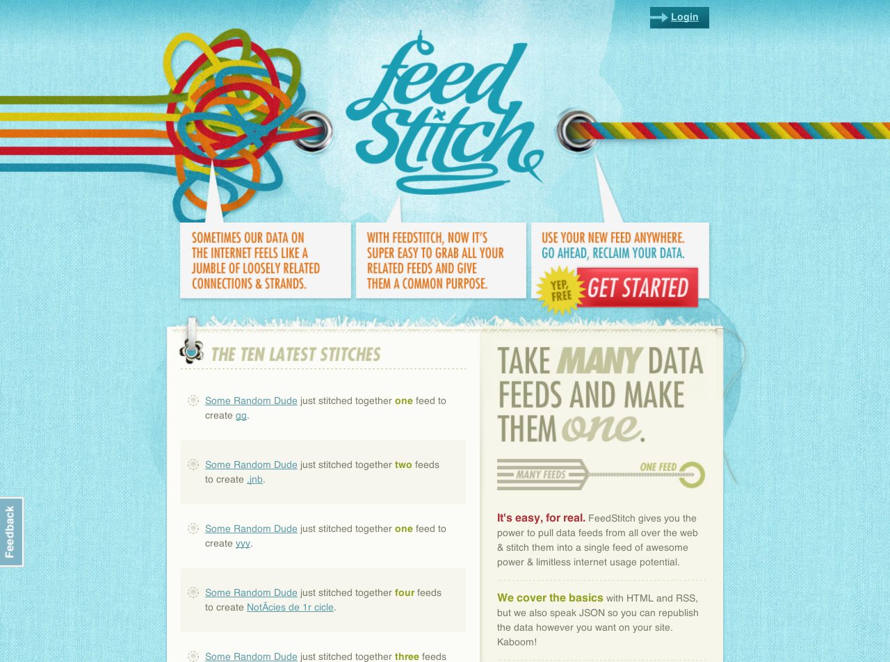 Feed Stich Website