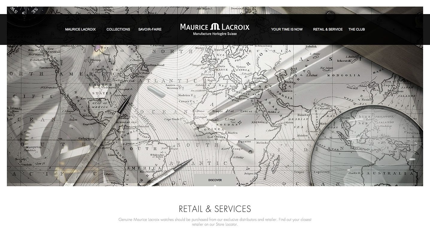 Maurice Lacroix Website