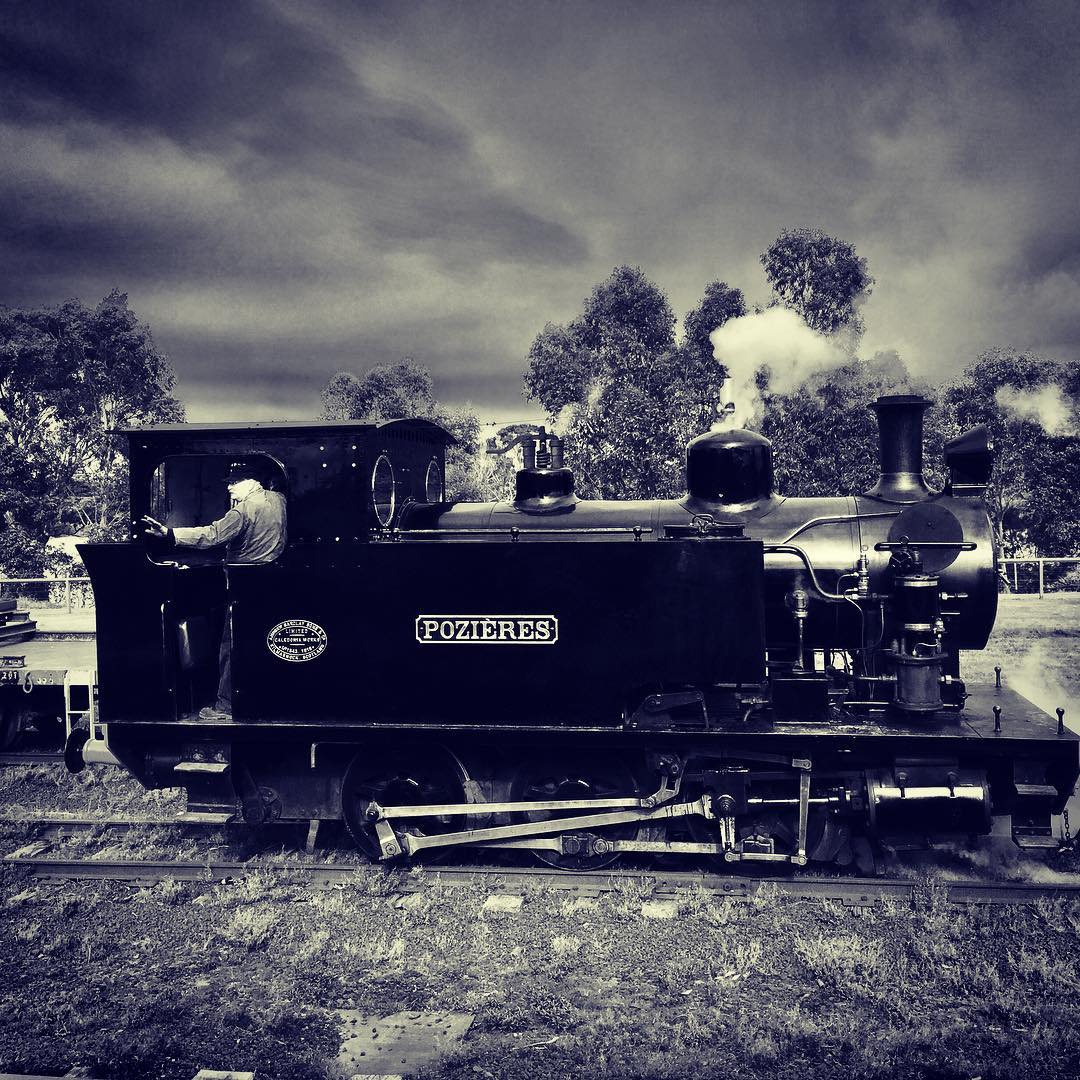 Found a steam train