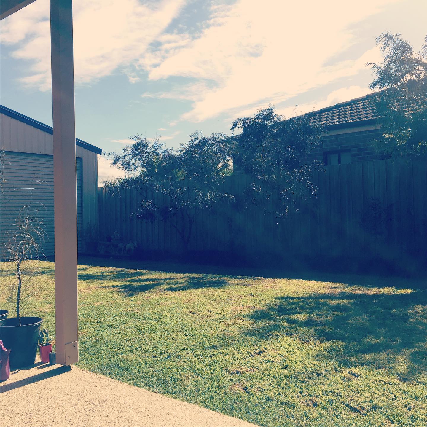 View from the office today - Melbourne turning it on for late winter ❄️ #homeoffice