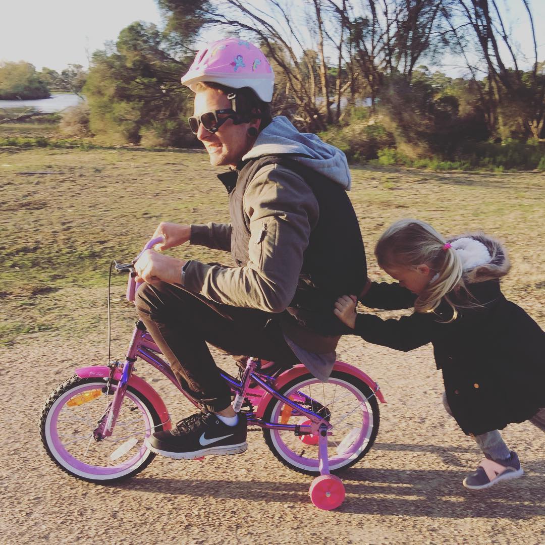 I’ll be off my training wheels soon enough